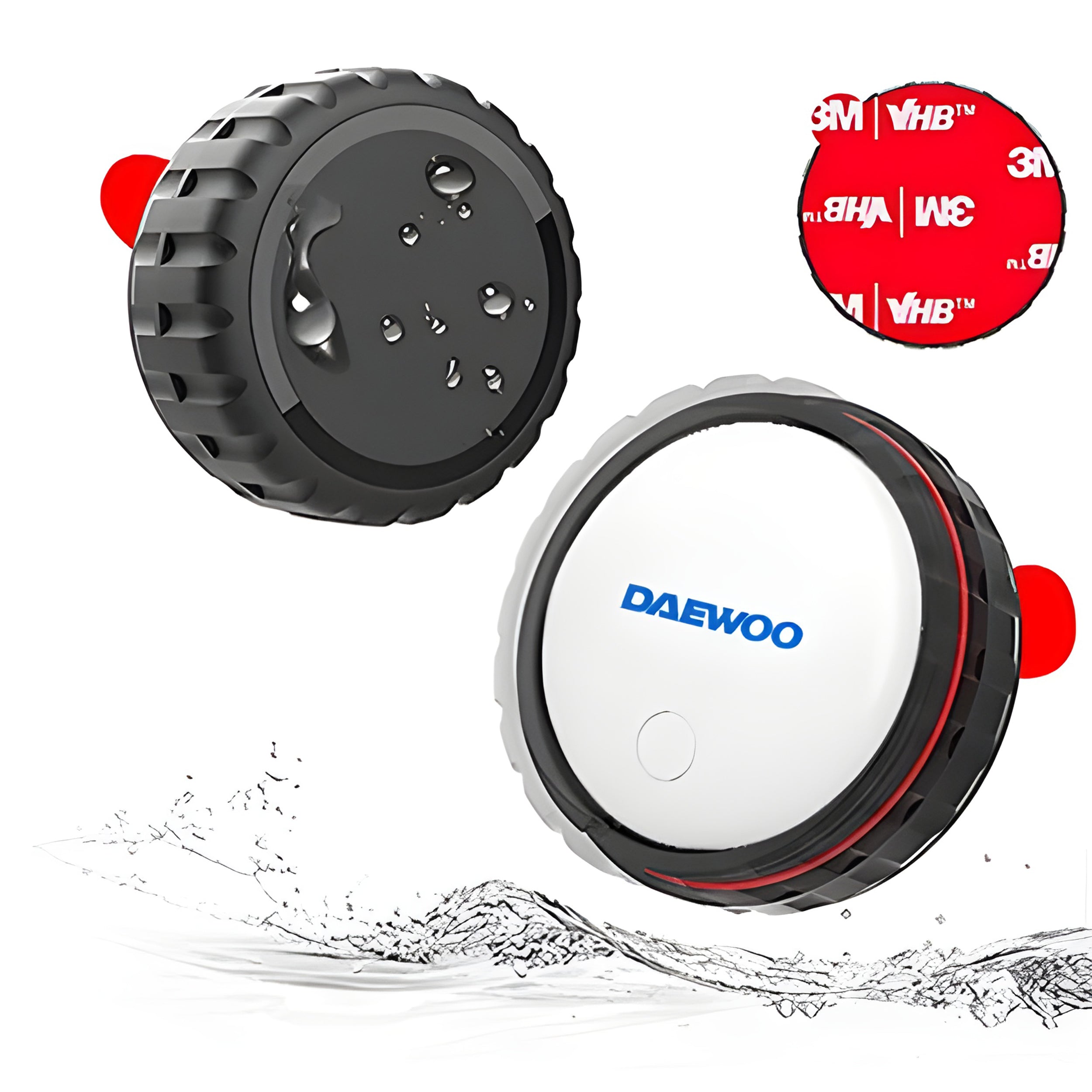 DAEWOO S3 Tracker Tag for iOS - Bluetooth Item Finder, Anti-Lost GPS Tracker | Perfect for Keys, Wallets, Pets & Luggage Tracking