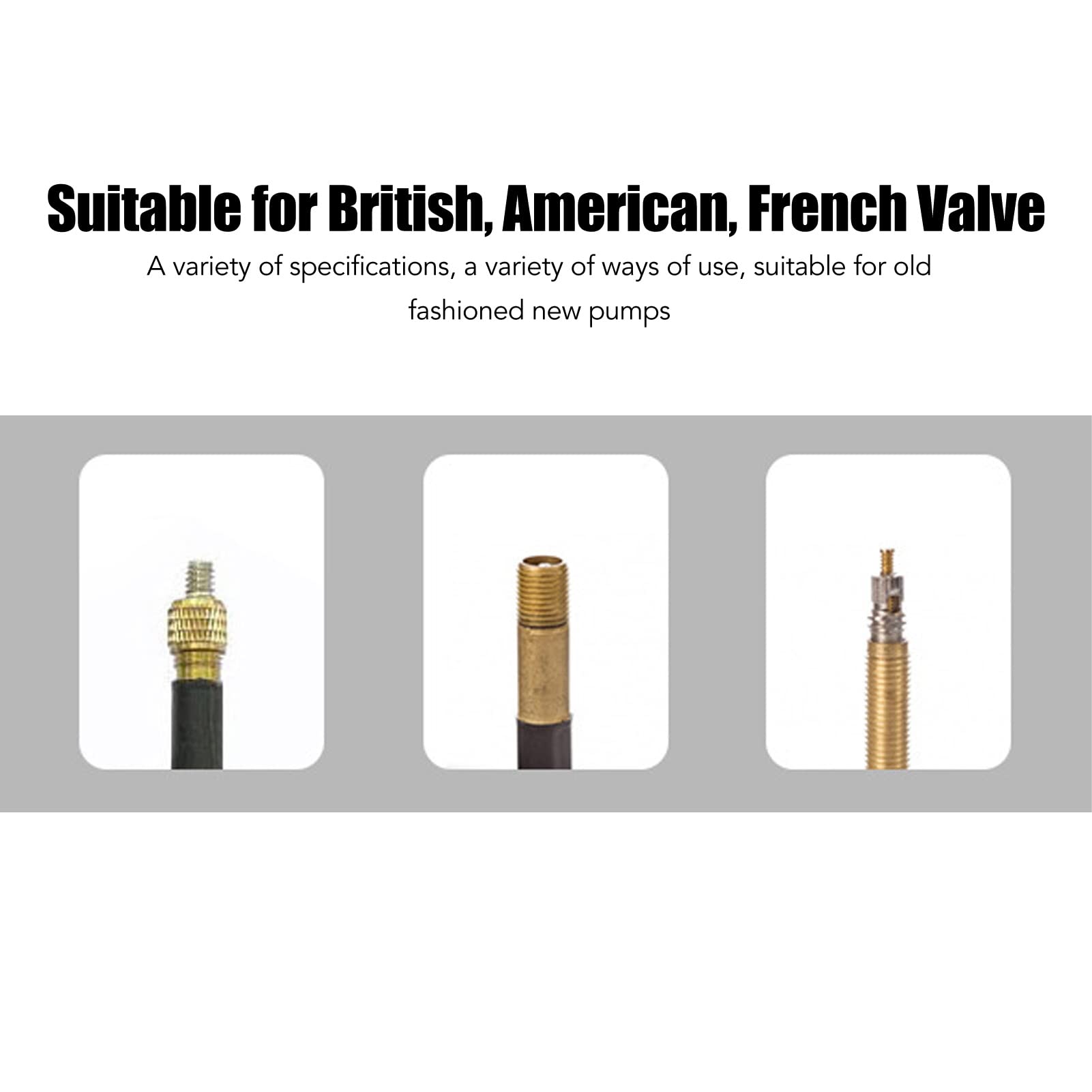 **Precision Bike Air Nozzle - Multi Valve Head for Bicycle Pumps | Portable & Adjustable Bike Pump Adapter | Ideal for Road Bikes, MTB & Commuting**