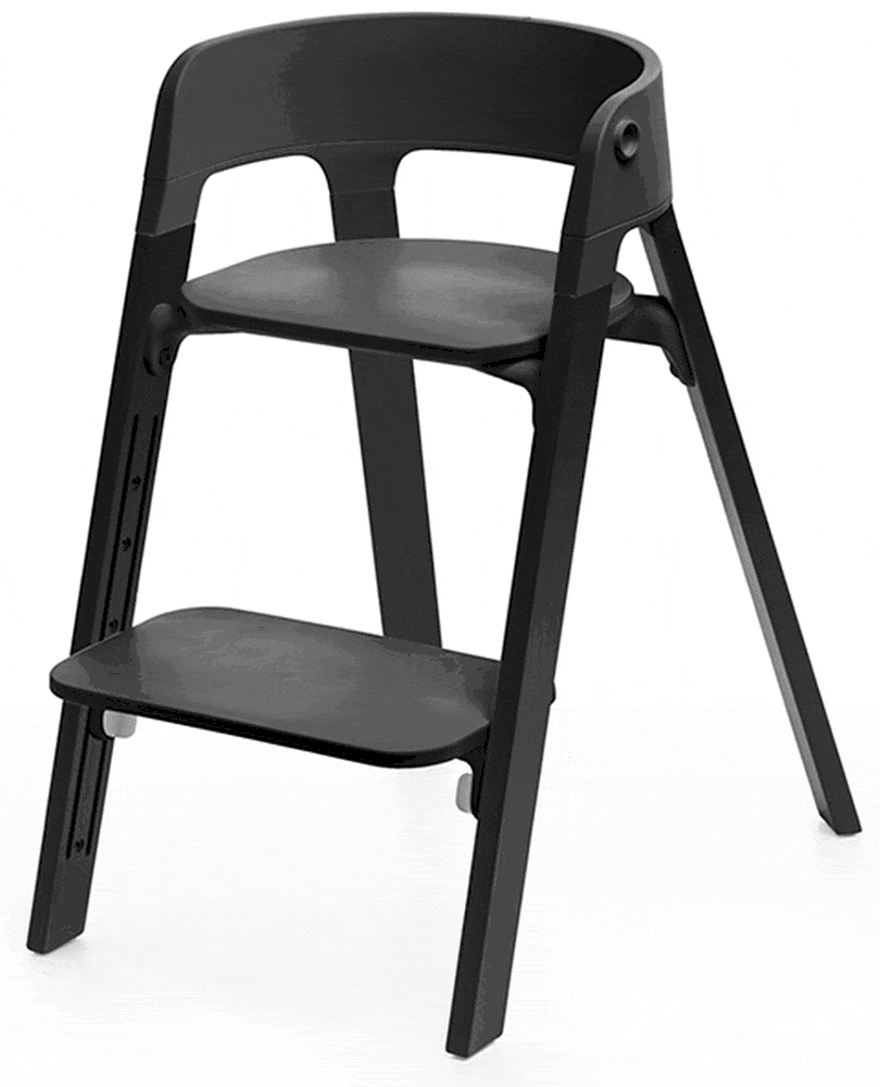 Stokke Steps High Chair - Adjustable Baby Feeding Chair with Tray, Ergonomic Design for Toddlers & Infants - Perfect for Dining, Weaning & Playtime at Home