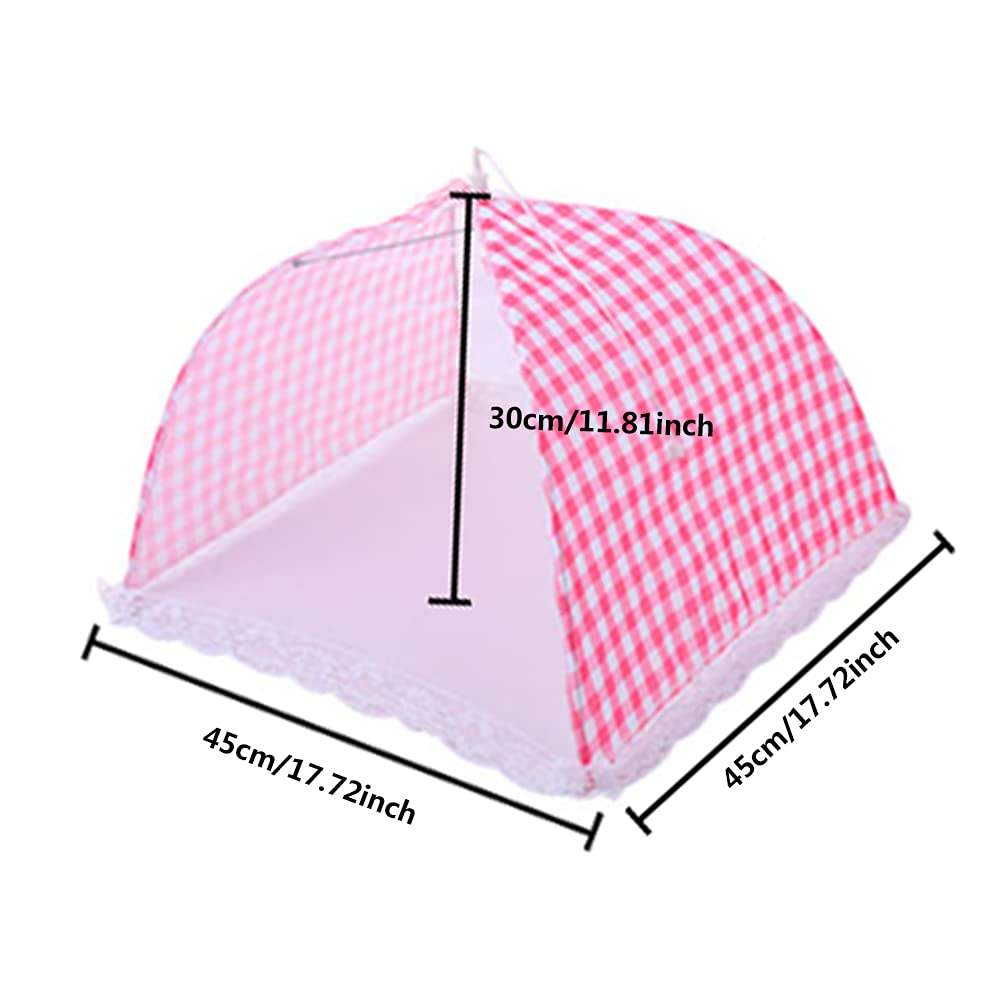 1Pcs Extra Large 45x45x30cm Folding Mesh Food Cover Tent - Reusable Kitchen, BBQ, Picnic, Camping & Outdoor Dining Protection - Keep Bugs Away for Parties, Garden & Backyard Gatherings