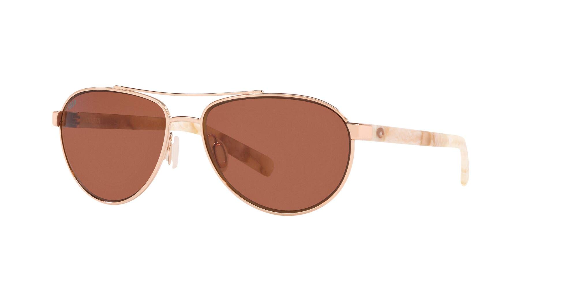 Costa Del Mar Men's Fernandina Aviator Sunglasses - Polarized UV Protection - Lightweight Durable Frame - Perfect for Driving, Fishing & Outdoor Adventures