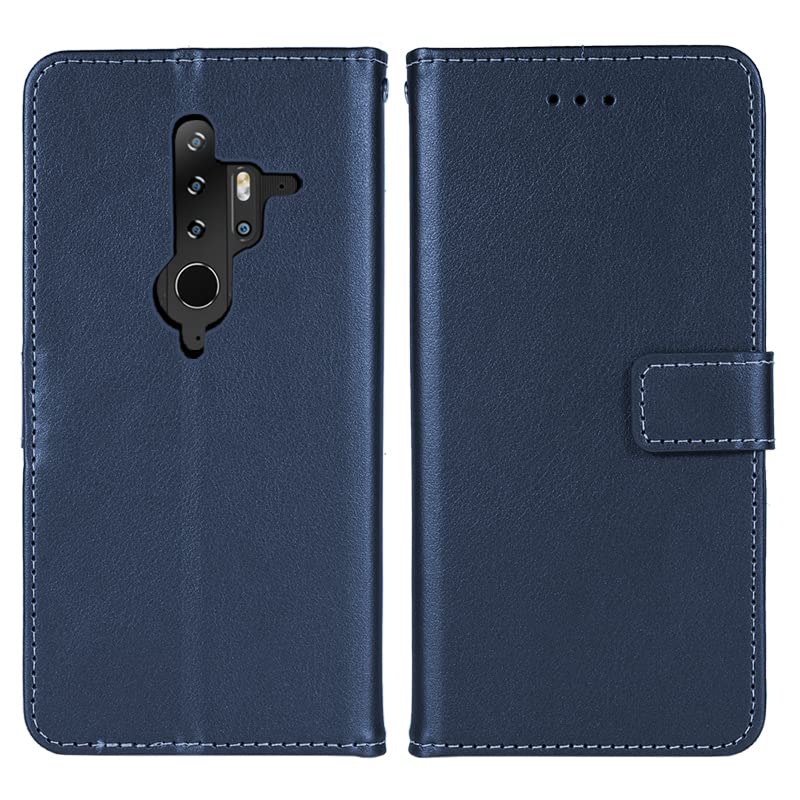 Blackview BV6300 Pro Wallet Case with Wrist Strap & Card Holder - Blue Flip Cover for Men & Women | Perfect for Work & Travel