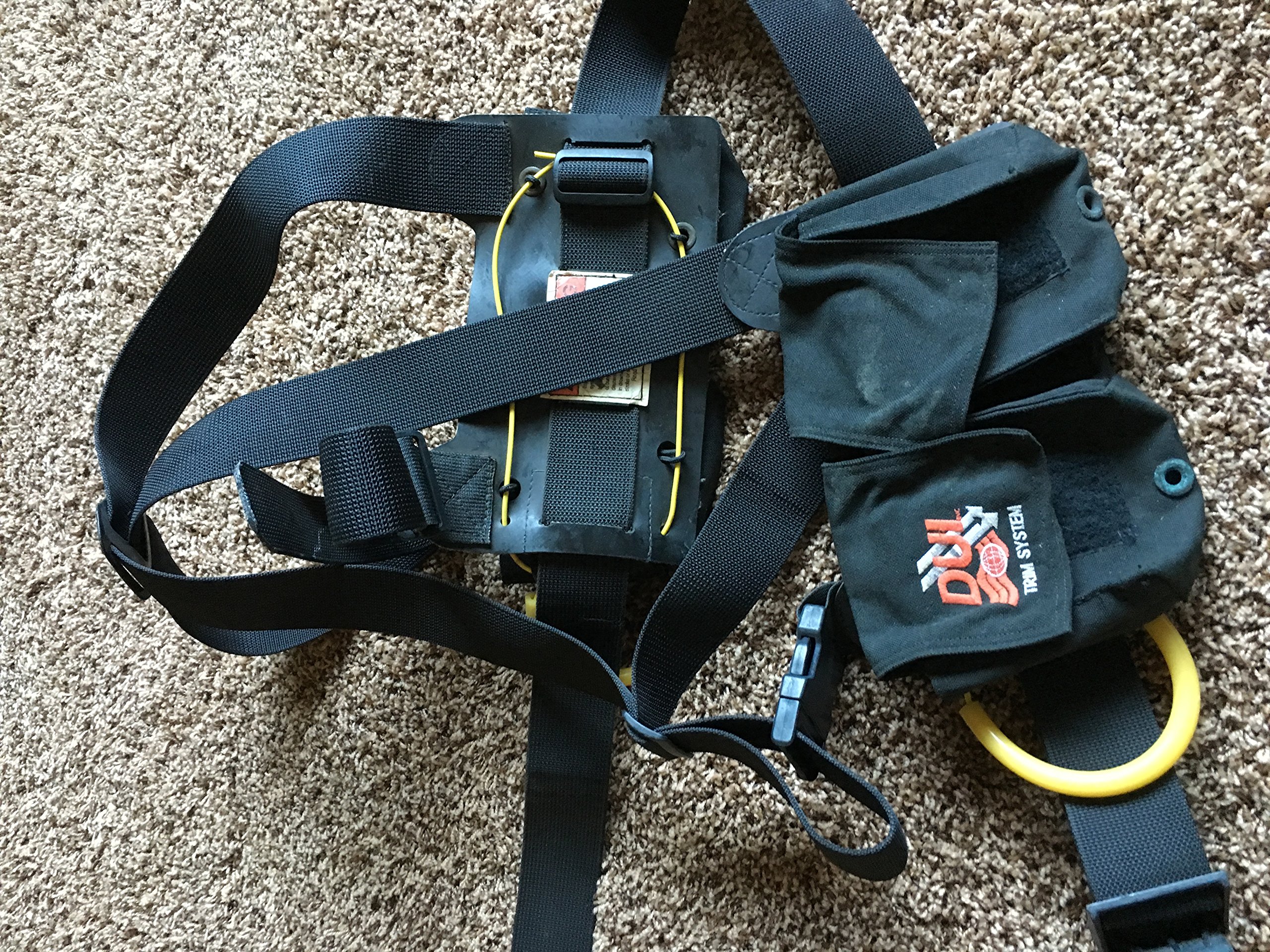 DUI Weight and Trim System for Dry Suit Diving - Adjustable Up to 40 LBS (Large Size, Max Waist 68.5