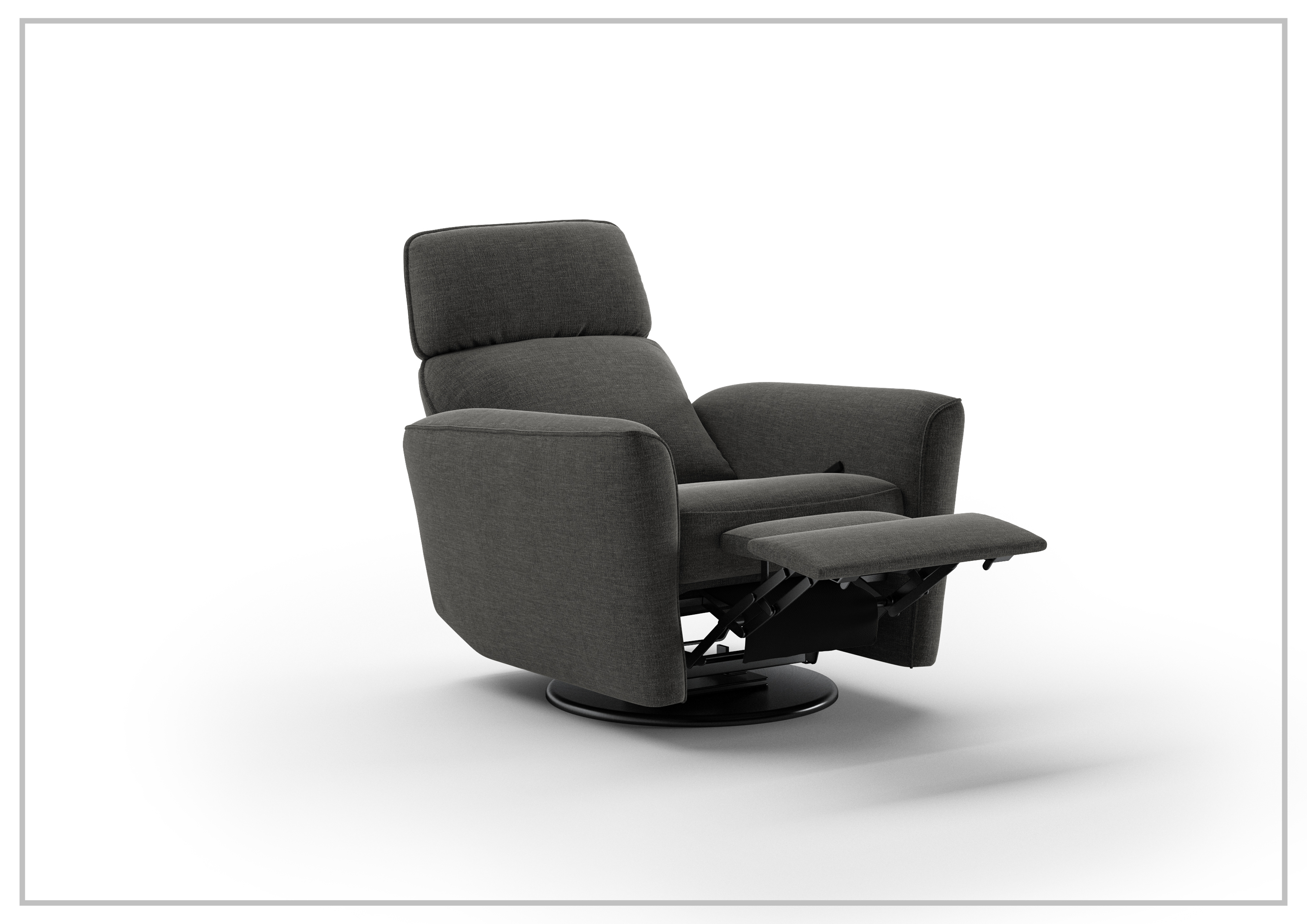 Power & Manual Recliner Chair with Welted Fabric - Comfortable Lift Chair for Living Room, Home Theater & Office - Adjustable Electric Reclining Sofa with USB Charging Port