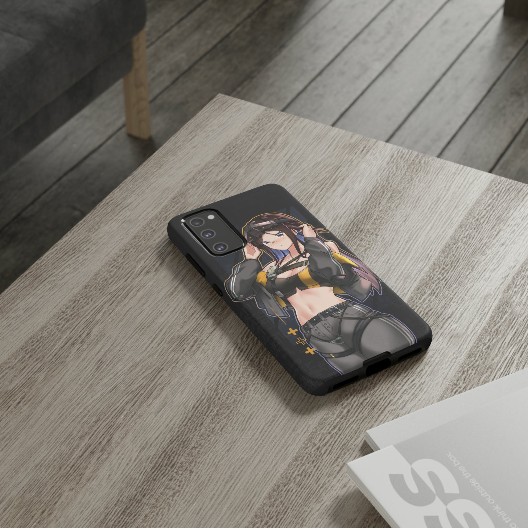 SATOMI x CENTI Premium Shockproof Phone Case for iPhone & Samsung - Slim Protective Cover with Anti-Scratch Design | Perfect for Outdoor, Travel & Daily Use