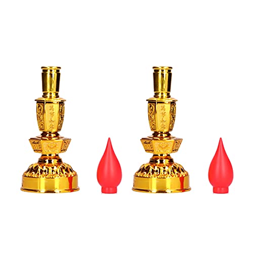 Single Bright Electric Candle