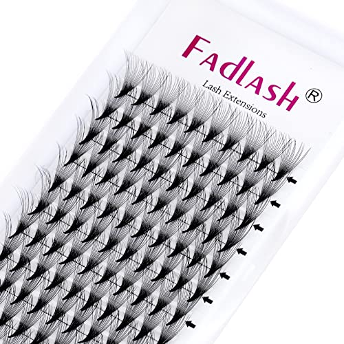 3D to 20D Pointy Tip Premade Eyelash Extensions - 15D-0.07C 15mm Volume Lashes with Thin Base for Natural & Dramatic Look | Perfect for Weddings, Parties & Daily Wear