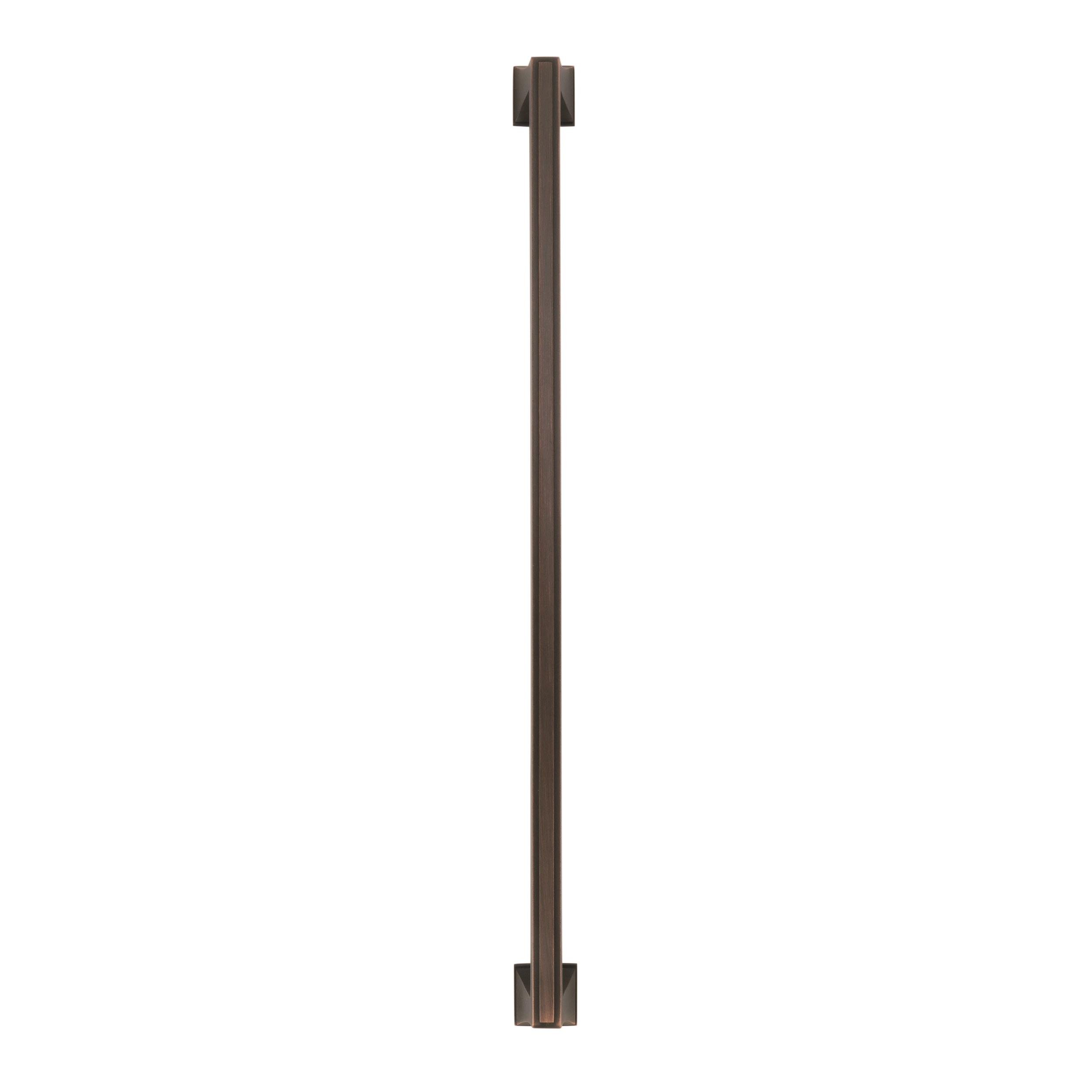 Amerock Mulholland 18 Inch Oil Rubbed Bronze Appliance Pull - 1 Pack Cabinet Hardware for Kitchen & Bathroom Drawers (457mm Center to Center) - Perfect for Cabinet Upgrades, Home Renovation & DIY Projects