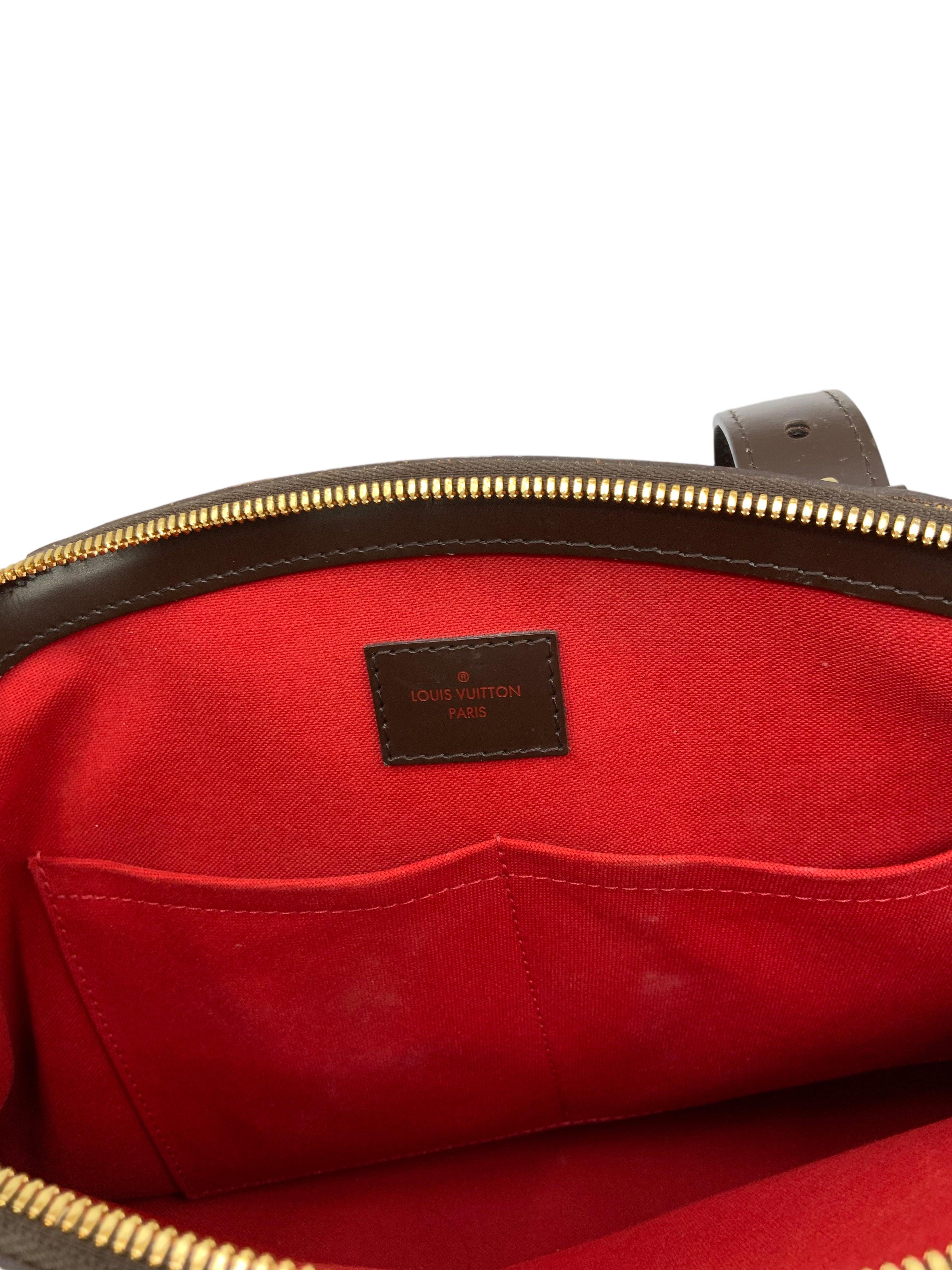 Authentic Louis Vuitton Damier Ebene Verona MM Shoulder Bag - Luxury Designer Handbag for Women | Perfect for Work, Travel & Everyday Use