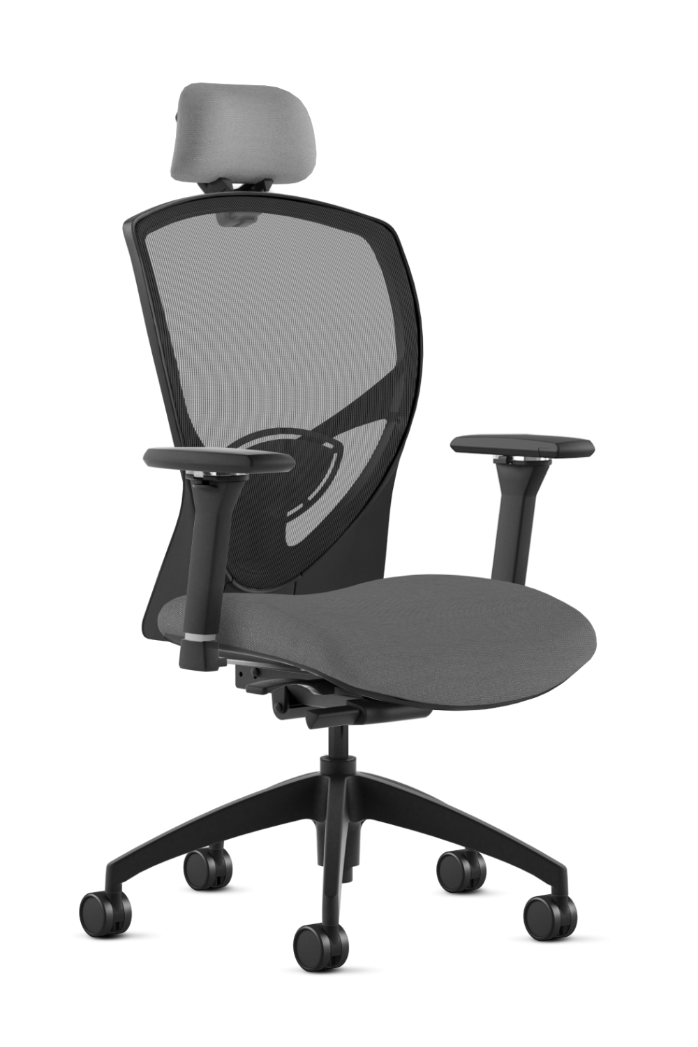 9 to 5 Theory 2180 High Back Ergonomic Office Chair with Adjustable Headrest & Seat Slider - Comfortable Task Chair for Long Hours Computer Work, Home Office & Gaming Setup
