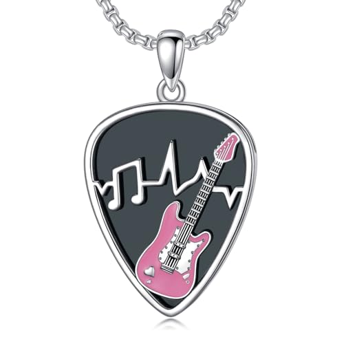 Guitar-Black Pink