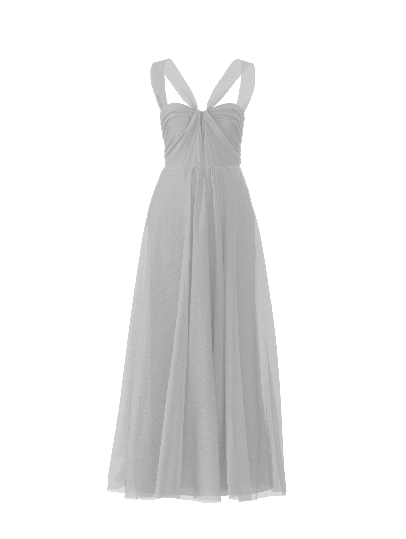 Cerisa Bodice & Justine Skirt Platinum Set - Elegant Women's Formal Wear for Weddings, Parties & Special Occasions