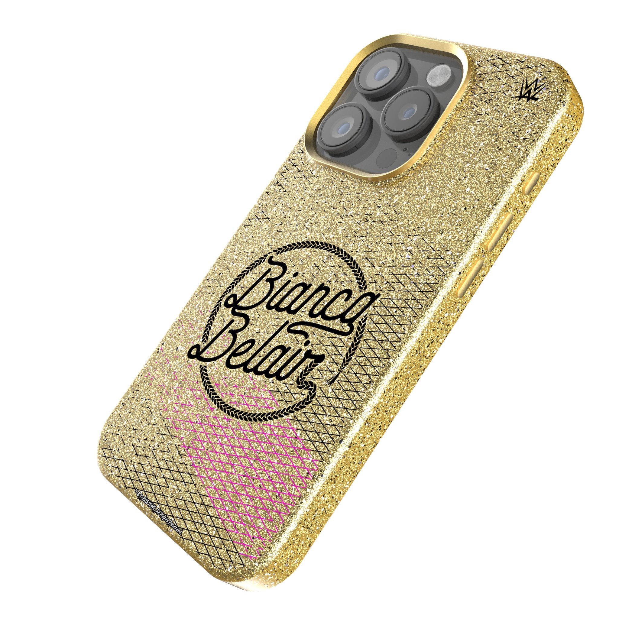 Bianca Belair Bling Rhinestone Phone Case for iPhone 14 13 12 11 Pro Max - Stylish Protective Cover with Steel Beads for Women Girls | Perfect for Parties, Concerts & Everyday Glam