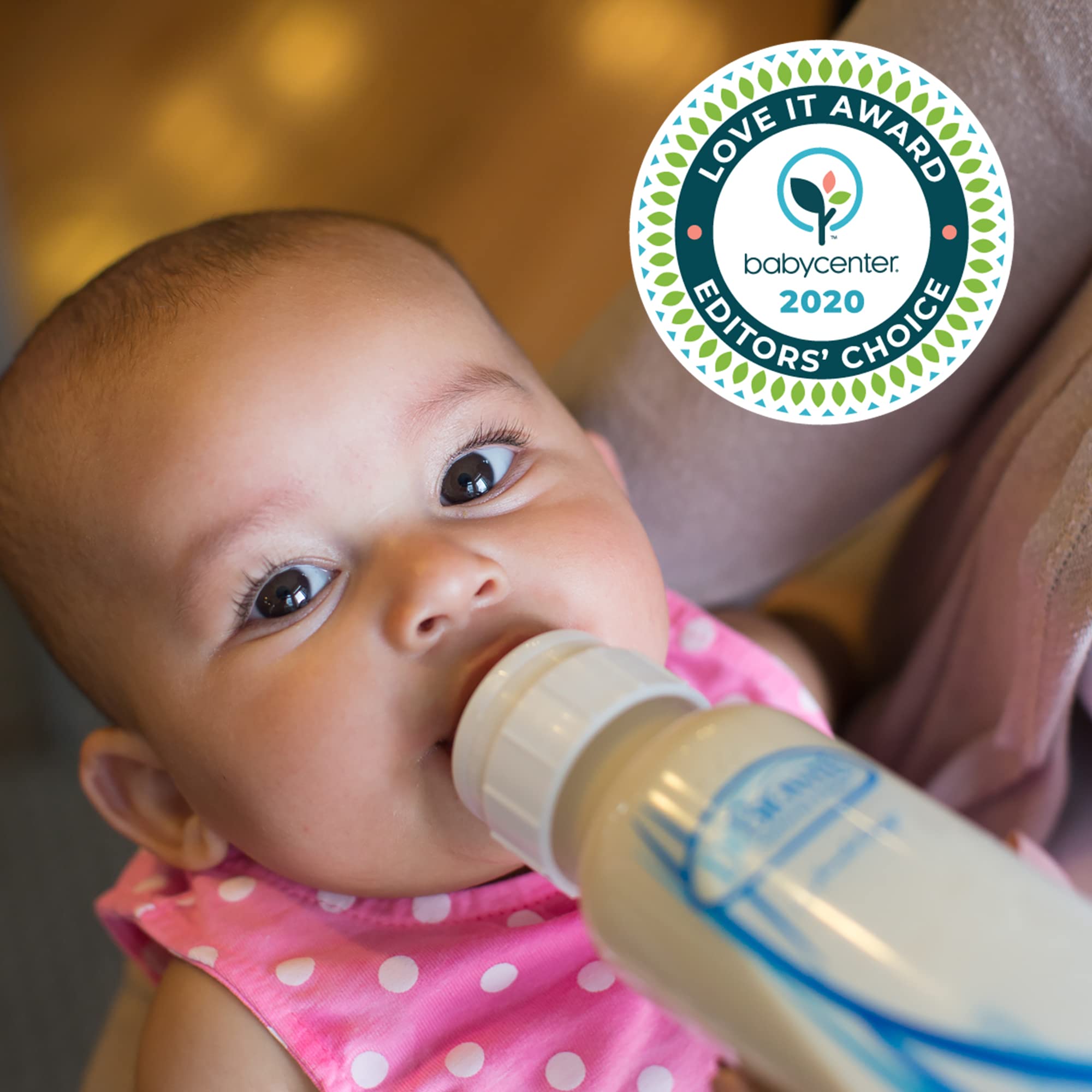 Dr. Brown's Standard Baby Bottles - 8-Ounce (4 Pack) | BPA-Free Anti-Colic Bottles for Newborns & Infants | Perfect for Breastfeeding, Formula Feeding & On-the-Go Use