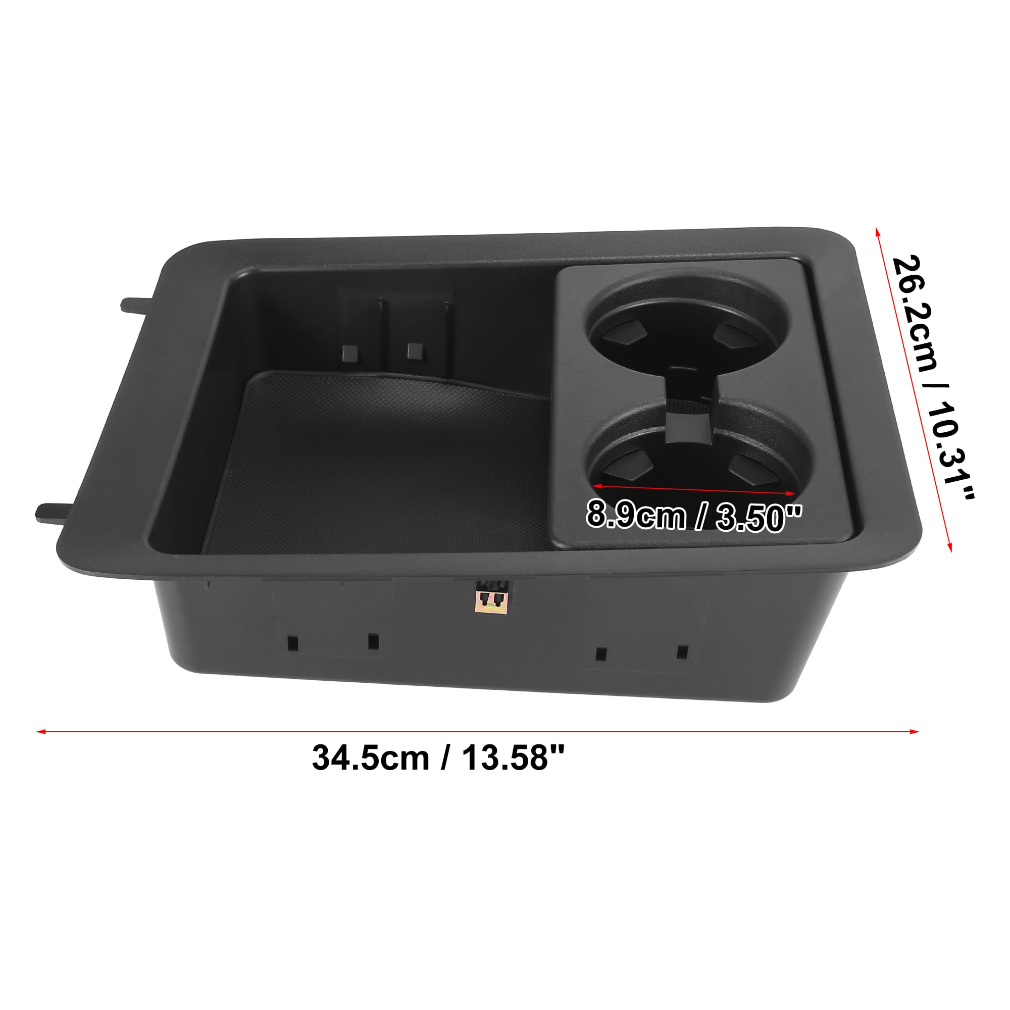 X AUTOHAUX Car Center Console Cup Holder 22860866 - Compatible with Chevrolet Silverado 1500, Avalanche, Suburban 1500 | Perfect for Road Trips, Commuting & Daily Driving