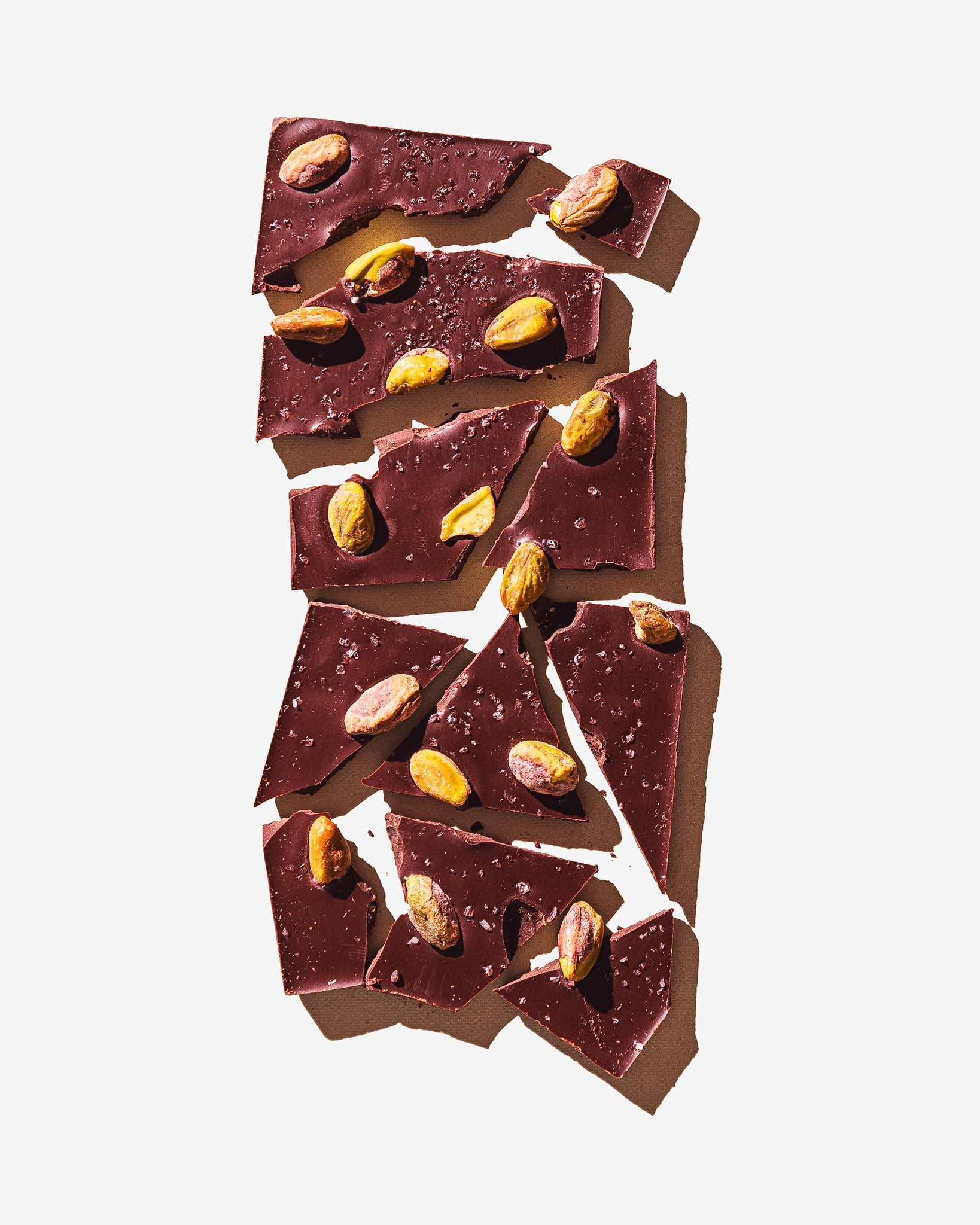 Premium Salted Pistachio Dark Chocolate Bar - Rich & Crunchy Snack for Gifts, Parties & Healthy Desserts