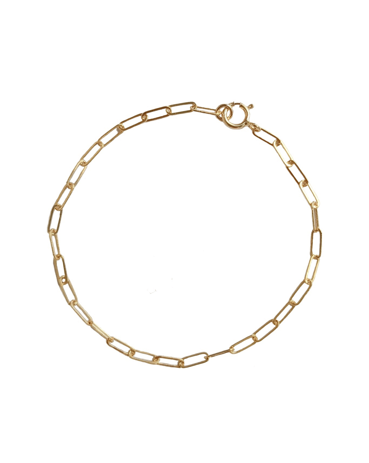 Stylish Paperclip Chain Bracelet for Women - Trendy Gold & Silver Layering Jewelry for Everyday Wear & Gift Giving