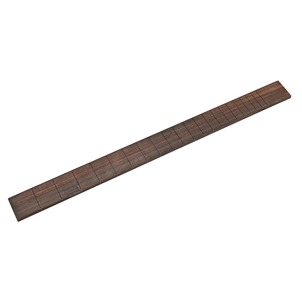 21-Fret Maple Guitar Fretboard for 3-String Cigar Box Guitar Replacement (Rosewood) - Perfect for DIY Guitar Building & Repair Projects
