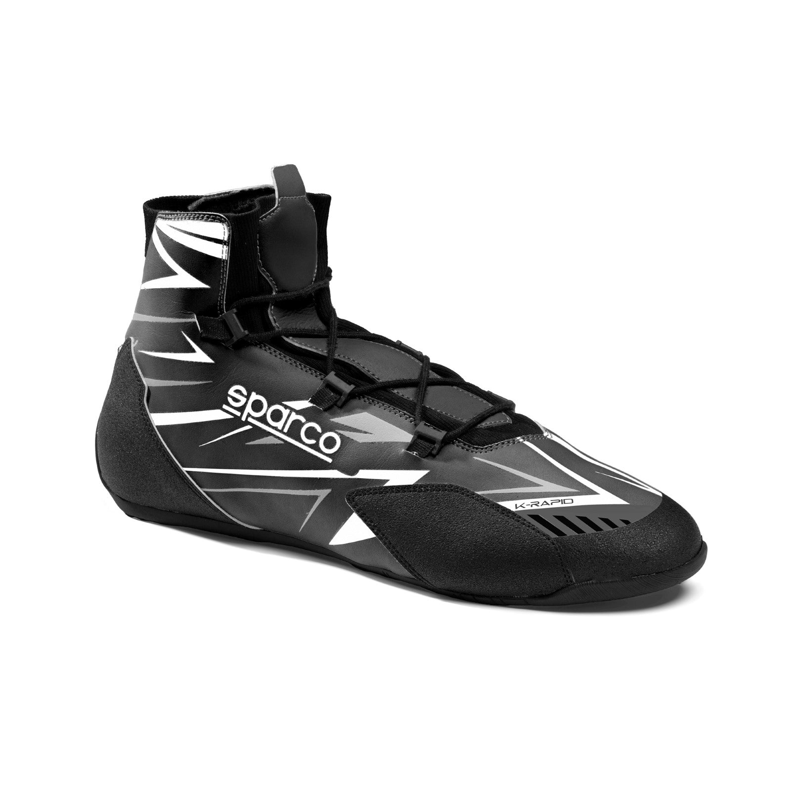 SPARCO K ROCK 2025 Racing Shoes - Men's High-Performance Driving Shoes for Track & Motorsport - Lightweight Breathable with Enhanced Grip for Racing, Simulator & Car Enthusiasts