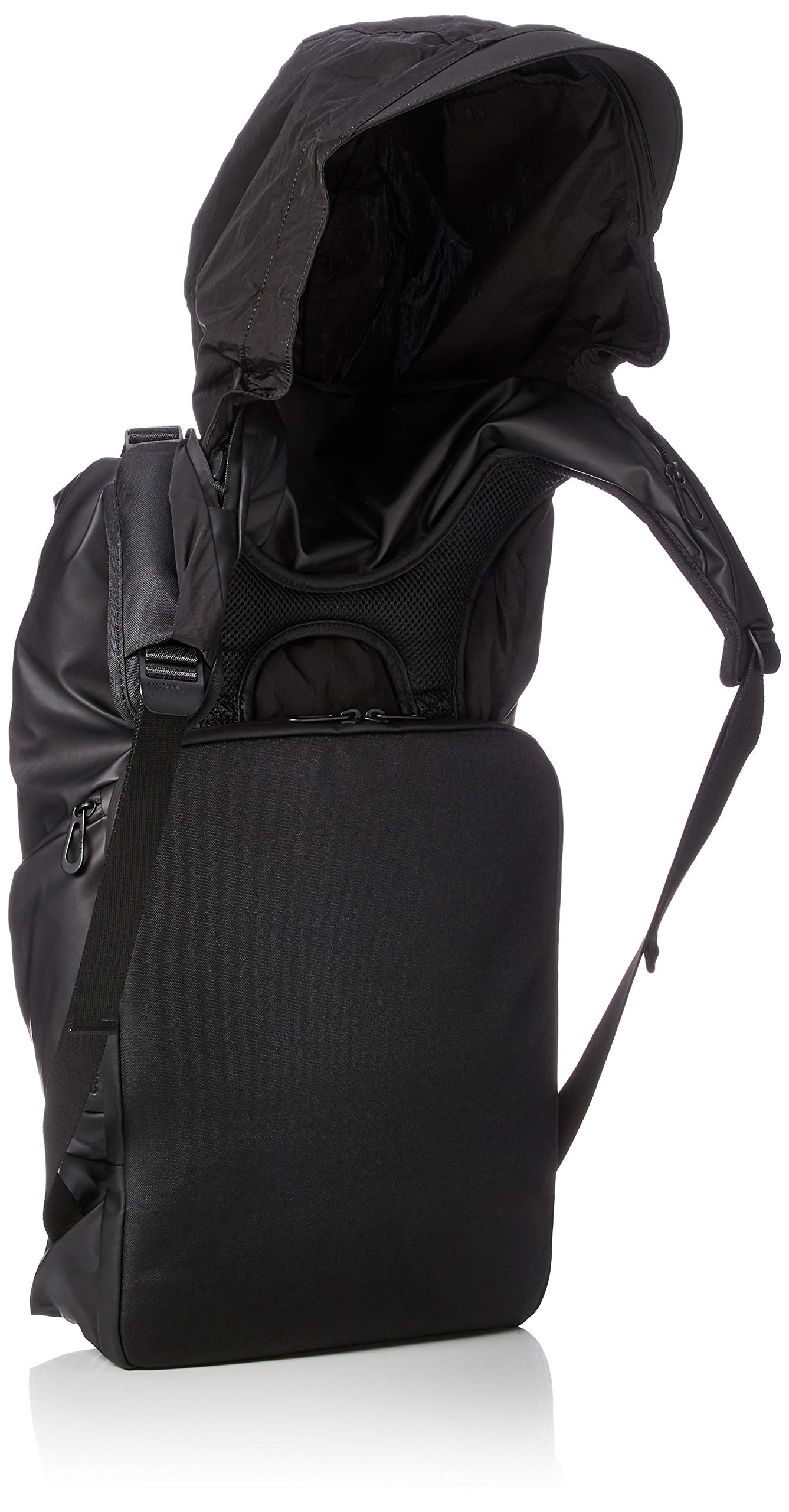 Cote&Ciel Timsah Obsidian Backpack - Stylish Waterproof Laptop Backpack for Men & Women | Perfect for Work, Travel & Daily Commute | Black