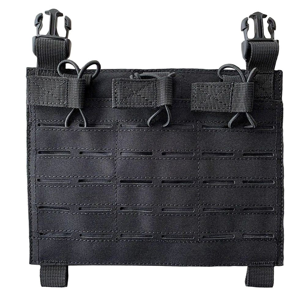 Modular Front Panel for Tactical Plate Carrier - Customizable Molle Webbing for Military & Airsoft Gear - Perfect for Outdoor Training & Combat Simulation