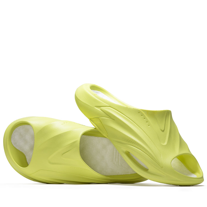 Anta Kai 1 Slide Sandals - Lime Green Color Comfortable Slides for Men & Women - Perfect for Beach, Pool, Gym and Casual Wear