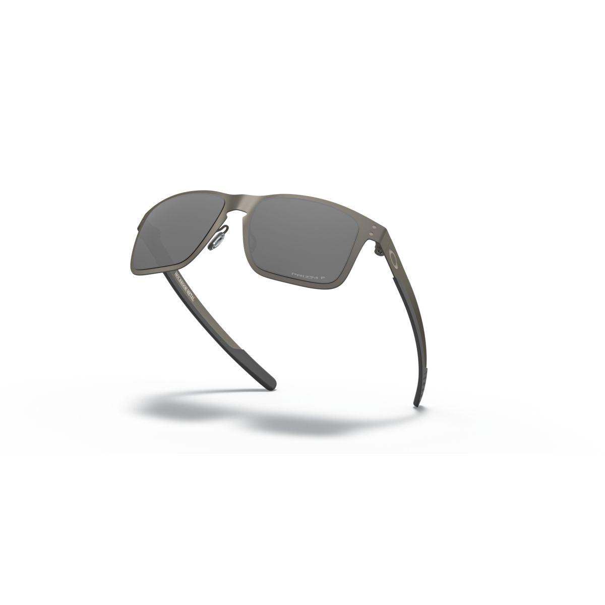 Oakley Holbrook Metal Matte Gunmetal/Prizm Black Polarized Sunglasses 0OO4123 412306 - Stylish UV Protection for Outdoor Sports & Driving