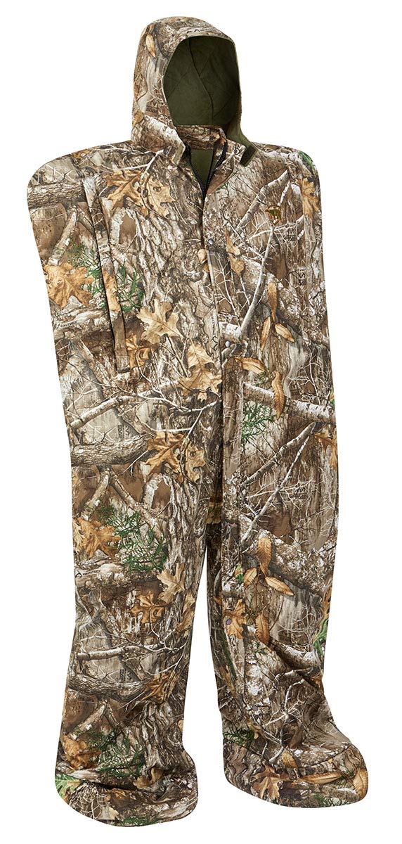 Realtree Edge Camo Body Insulator Jacket for Men - Large Size, Warm Hunting & Outdoor Winter Wear for Cold Weather Activities