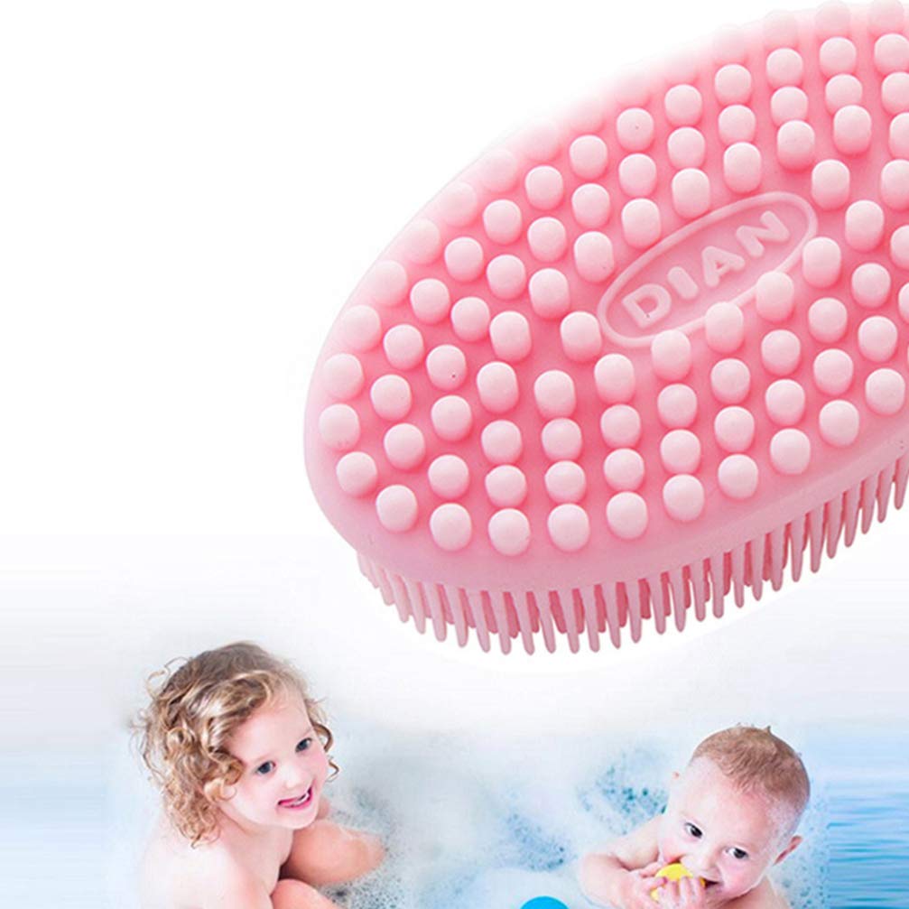 Milisten 2-Pack Exfoliating Bath Brush Set - Long Handle Back Scrubber, Scalp Massage Shampoo Brush & Body Skin Scrubber for Shower, Spa & Elderly Care - Perfect for Deep Cleansing & Relaxation