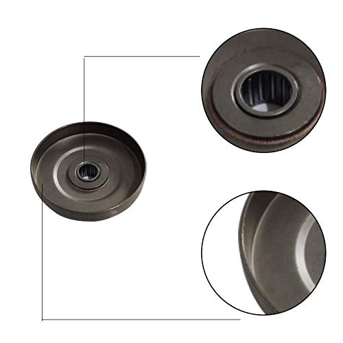 Clutch Drum Needle Bearing 3/8-7 Teeth Replacement for Husqvarna 4500 5200 5800 Chainsaws - Durable Saw Part for Wood Cutting & Forestry Work
