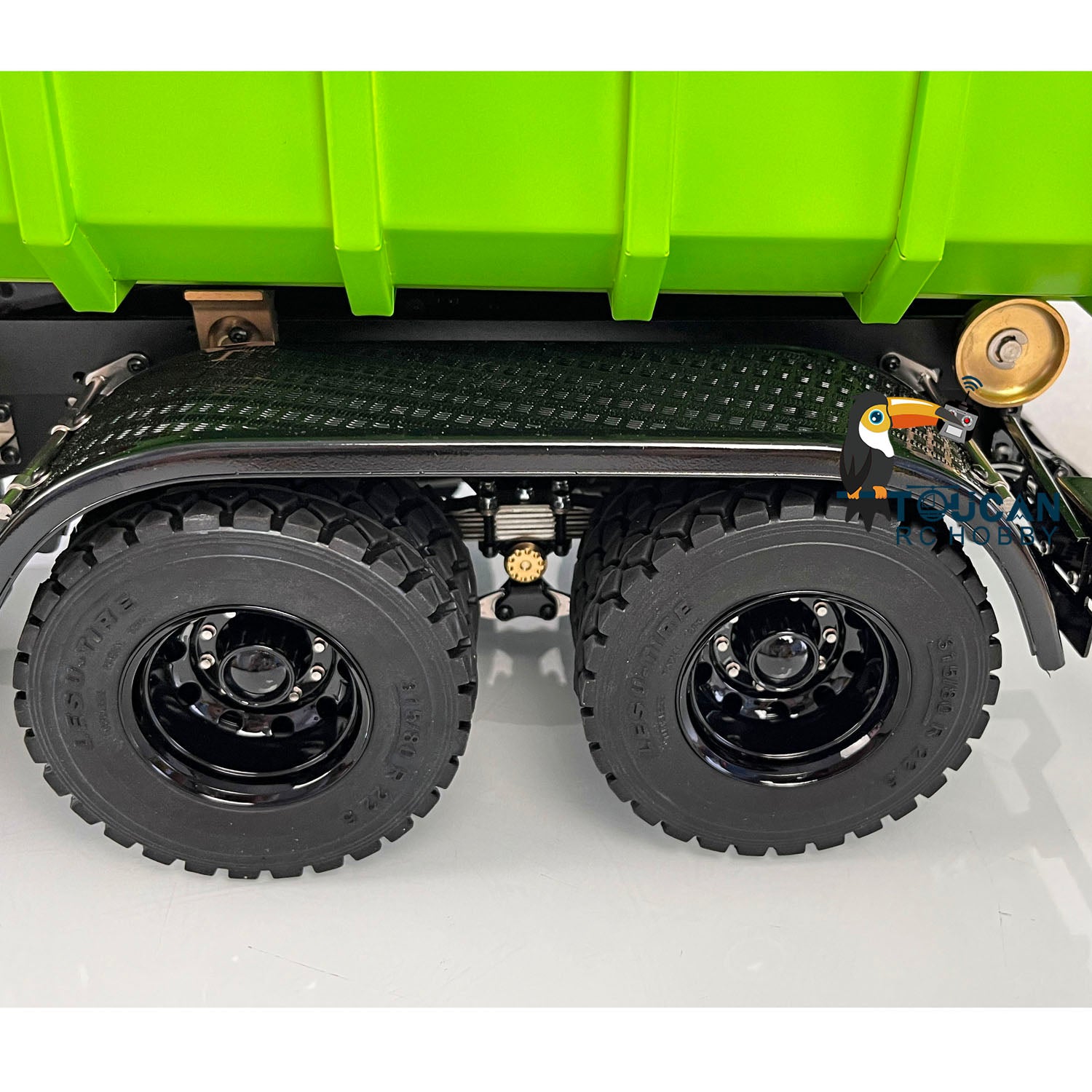 1/14 LESU 8x8 RC Hydraulic Crane Dump Truck - Metal Painted & Pre-Assembled RTR Model with Servo Motor & ESC - Perfect for Construction Site Play, Off-Road Adventure & Collectors Display