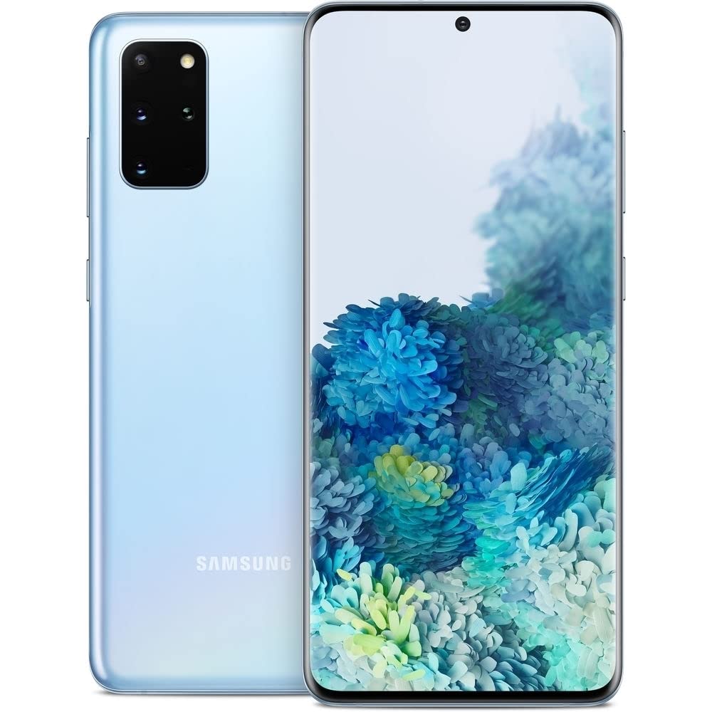 Samsung Galaxy S20+ 5G Unlocked Smartphone 128GB Cloud Blue - Renewed Premium Phone for Streaming, Gaming & Work