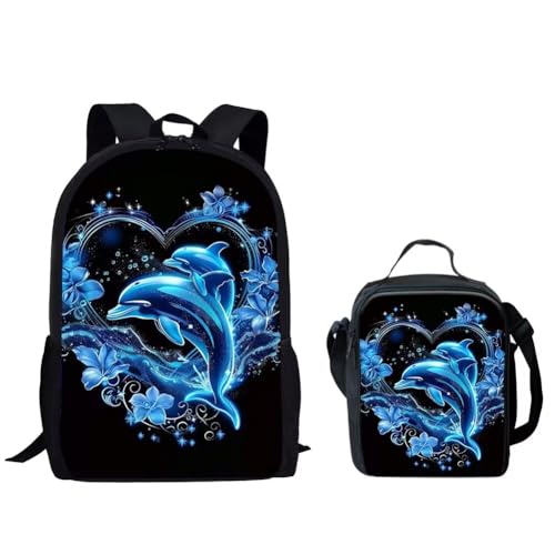 Heart Dolphin Floral