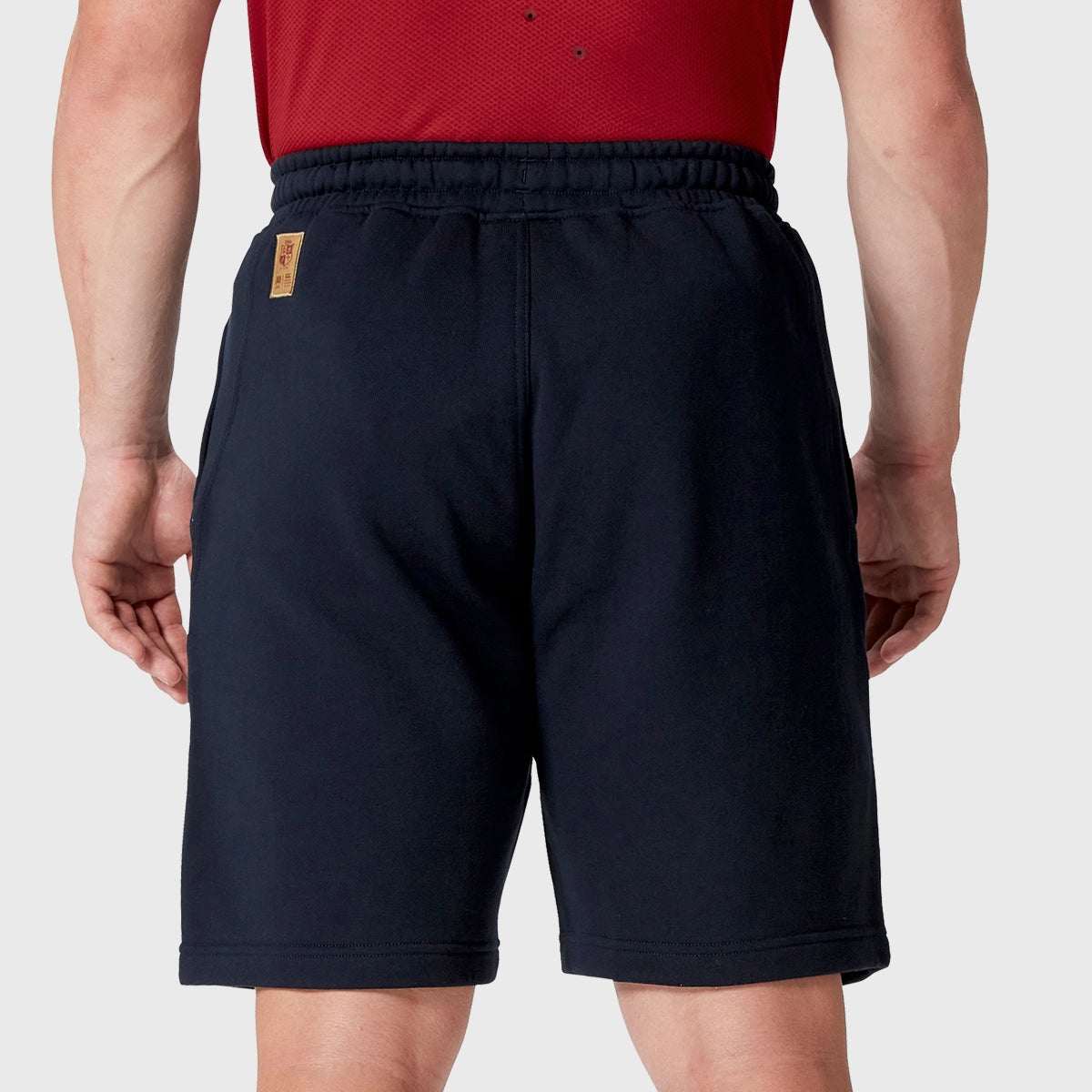 Canterbury British & Irish Lions Men's Fleece Shorts - Navy Blue Athletic Shorts for Rugby, Training & Lounge Wear
