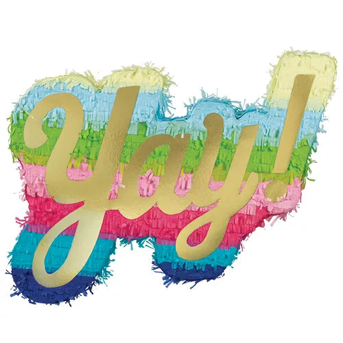 Yay Deluxe Pinata - Premium Party Favor for Birthdays, Baby Showers & Celebrations - Perfect for Candy, Gifts & Festive Events