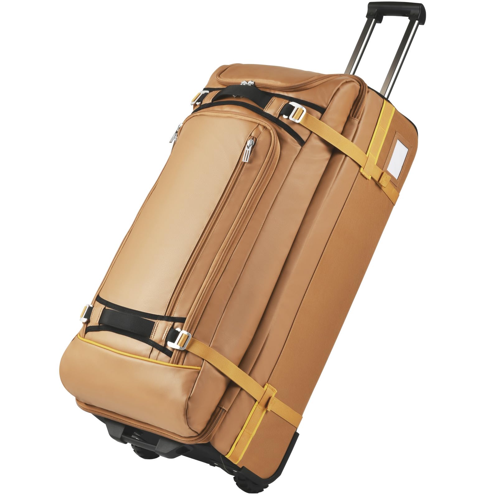 100L Large Rolling Duffle Bag with Wheels - Heavy-Duty Expandable Travel Luggage with 5 Handles & Compression Straps | Perfect for Long Trips, Gym Gear, Camping Equipment & Sports Gear Storage