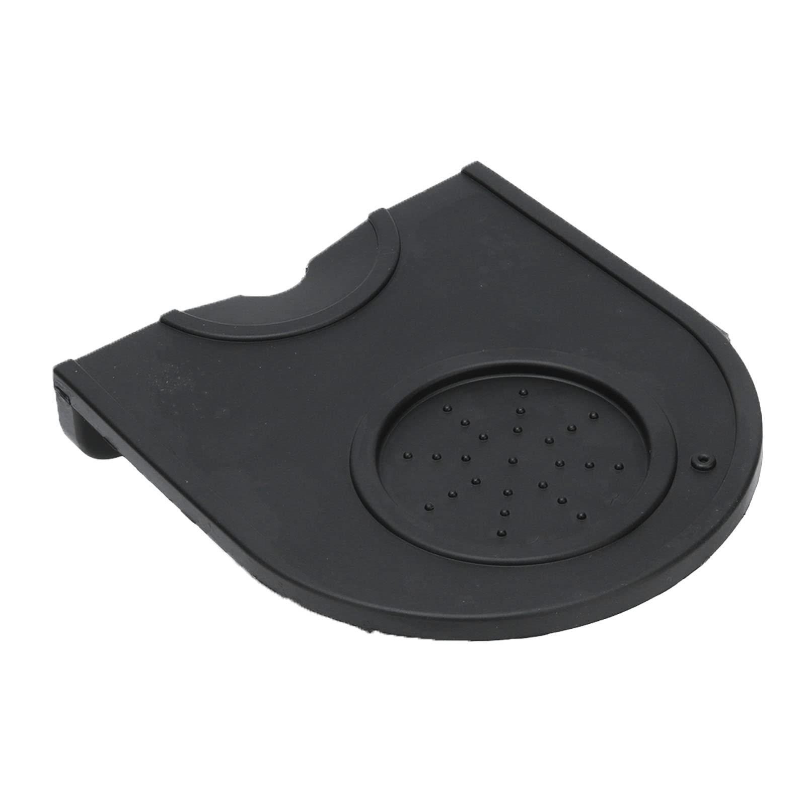 Premium Coffee Tamper Mat - Non-Slip, Heat-Resistant Barista Accessory for Espresso Machines - Perfect for Home Kitchens & Professional Coffee Shops (Black) - Ideal for Baristas & Coffee Enthusiasts