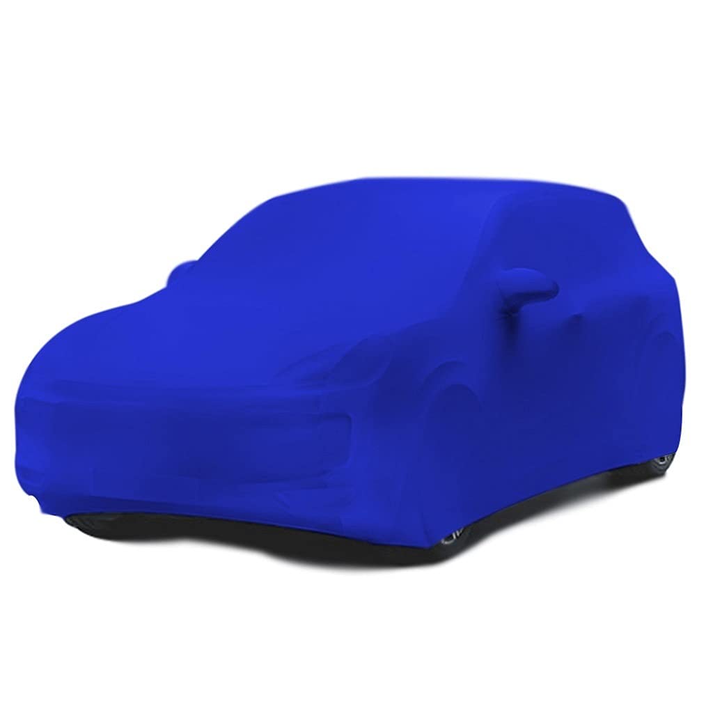Premium Indoor Car Cover for Tesla Model X (2020) - All-Weather SUV Stretch Fabric, Dustproof & Scratch Resistant - Blue - Perfect for Garage, Parking & Vehicle Storage Protection
