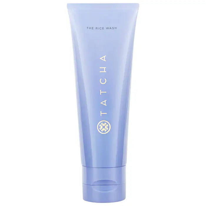 Tatcha The Rice Wash Skin Softening Facial Cleanser - Gentle Exfoliating & Hydrating Face Wash for Glowing Skin | Perfect for Daily Skincare Routine & Makeup Removal