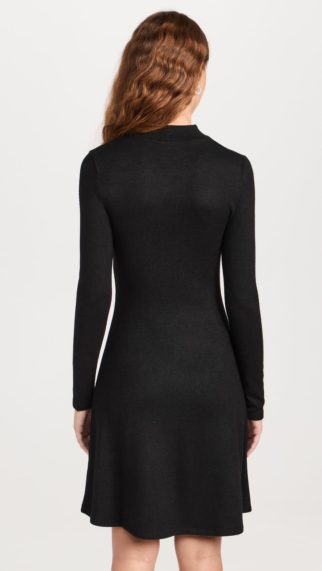 Vince Women's Long Sleeve Short Dress - Elegant Casual Mini Dress for Spring & Fall | Perfect for Office, Date Night & Weekend Outings