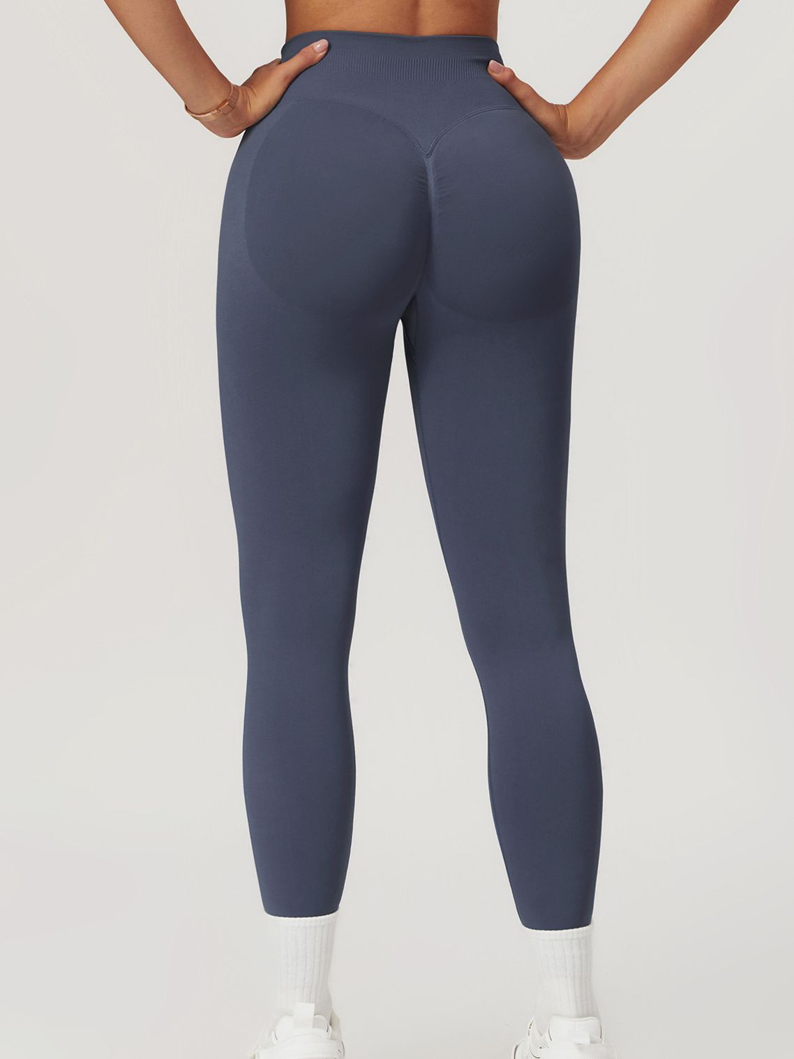 ZASUWA Women's High Waisted Seamless Scrunch Butt Lifting Leggings - Perfect for Yoga, Gym Workouts & Everyday Wear
