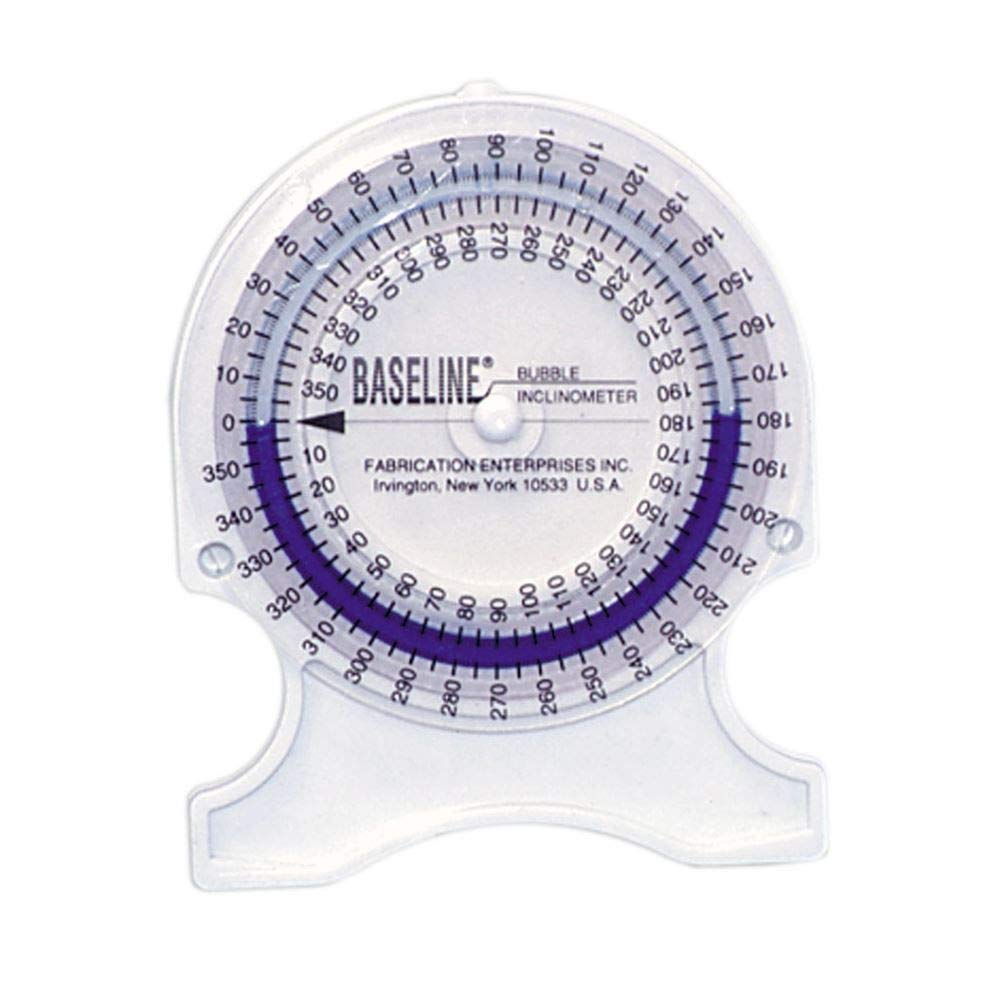 Baseline Bubble Inclinometer - 2 Pack - Precision Leveling Tool for Construction, Carpentry & DIY Projects