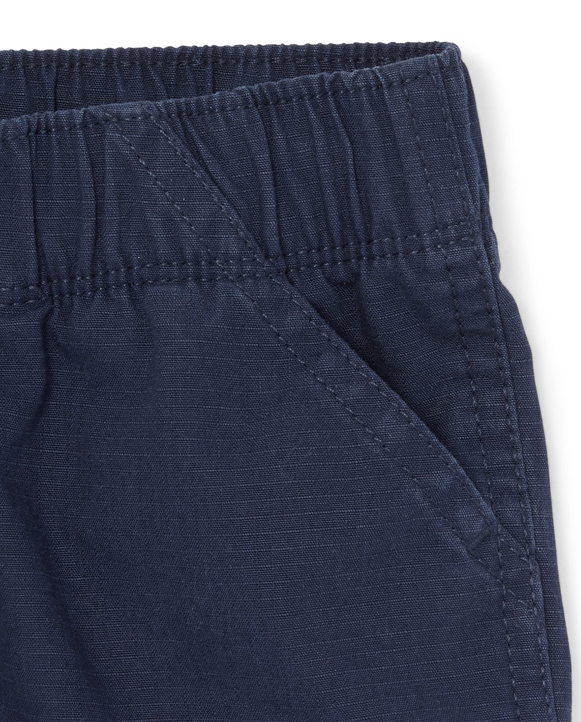 Baby Boys' Pull-On Cargo Shorts - Playtime & Outdoor Comfort
