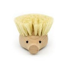 Eco-Friendly Hedgehog Dish Brush - Soft Bristle Scrubber for Non-Stick Pans & Delicate Dishes - Perfect for Kitchen Cleaning & Dishwashing