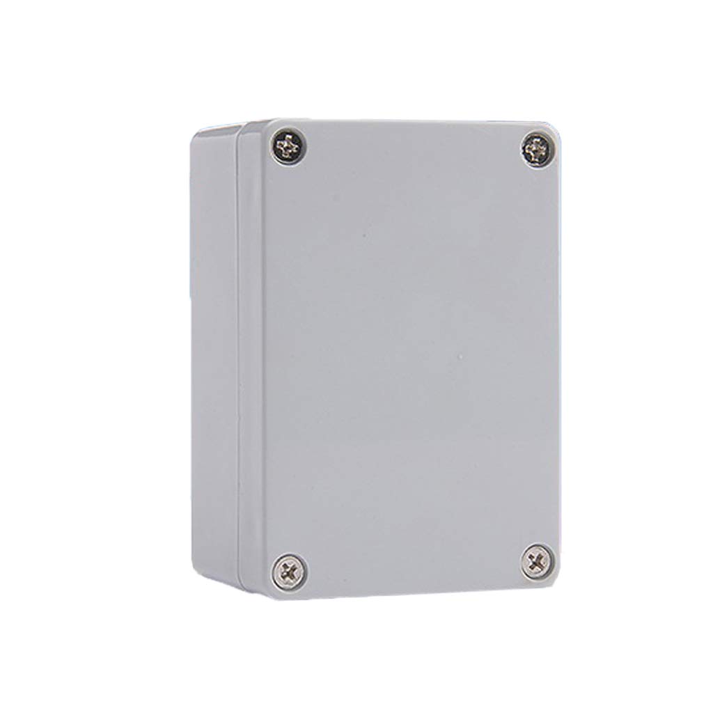 ABS Plastic Waterproof Junction Box - Dustproof Universal Electrical Enclosure for Outdoor & Indoor Wiring Projects - Ideal for Home, Garage, and Industrial Use - White