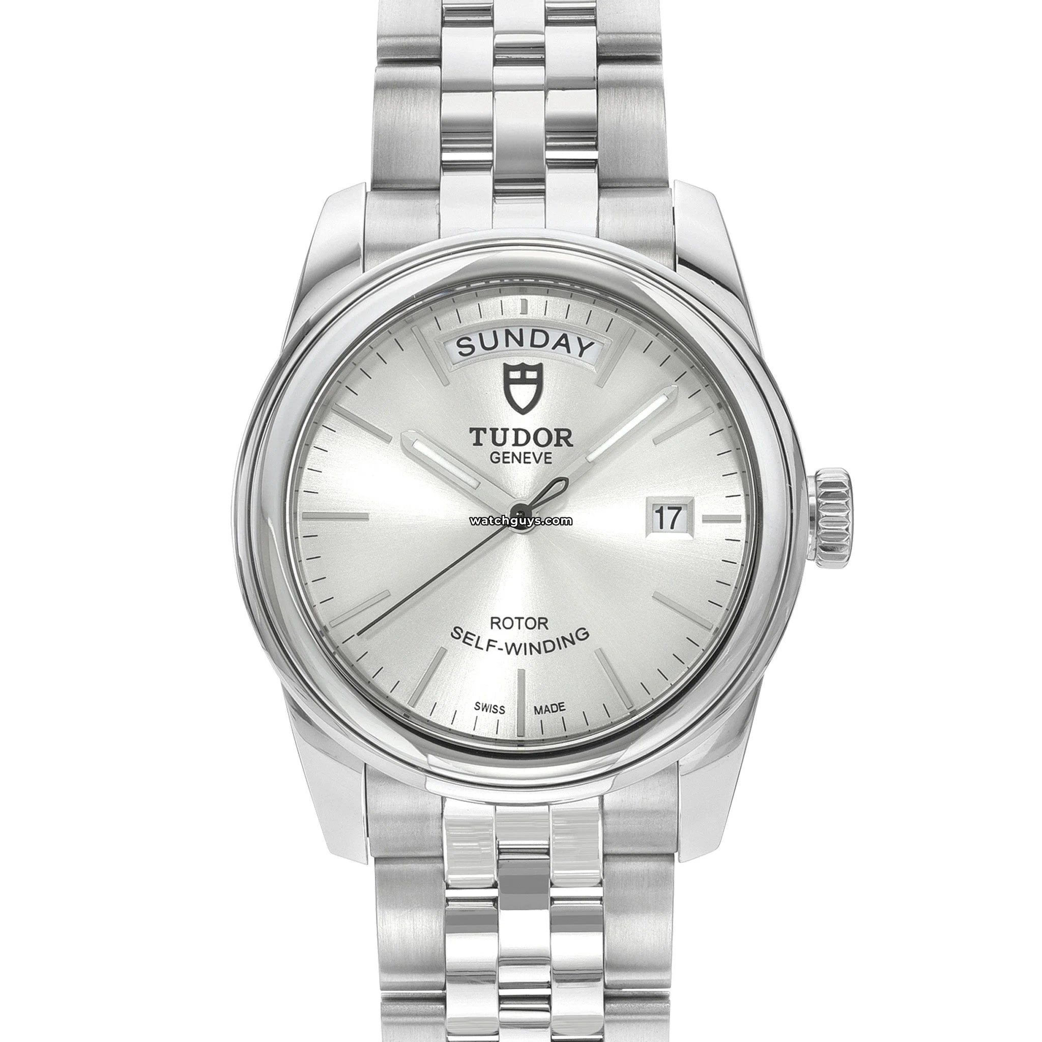 Tudor Glamour Day Date 56000 Watch - Luxury Automatic Men's Timepiece with Date Display - Perfect for Business, Formal Events & Special Occasions