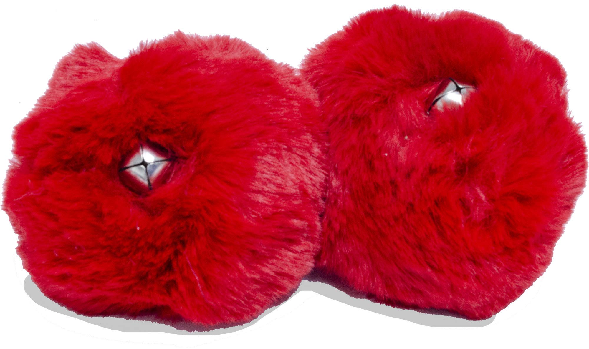 Red Roller Skate Pom Poms - Fun & Stylish Accessories for Roller Skating, Costumes, and Cheerleading