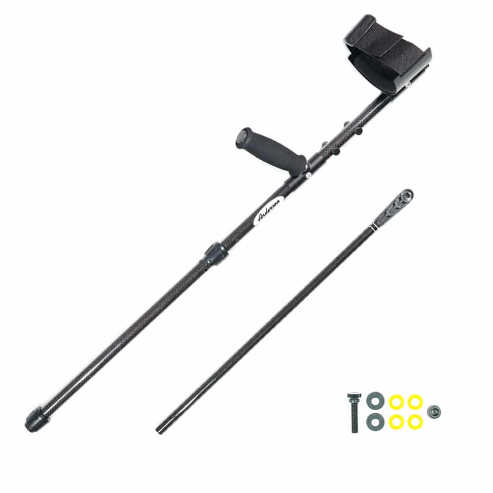 Anderson Garrett Carbon Fiber Regular Travel Shaft with Lower Rod - Lightweight Durable Golf Club Shaft for Travel & Practice - Perfect for Golfers on the Go
