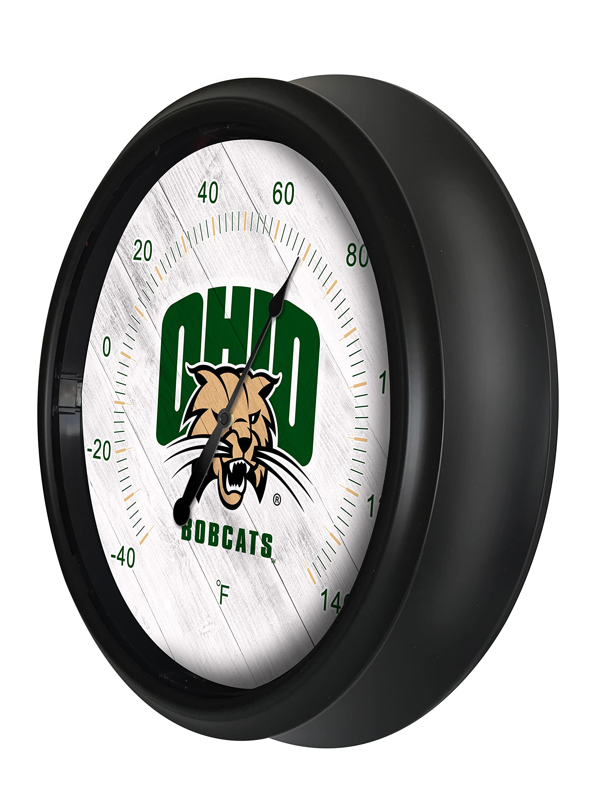Ohio University Indoor/Outdoor Digital LED Thermometer - Accurate Temperature Gauge for Home, Office, Garden & Patio Use