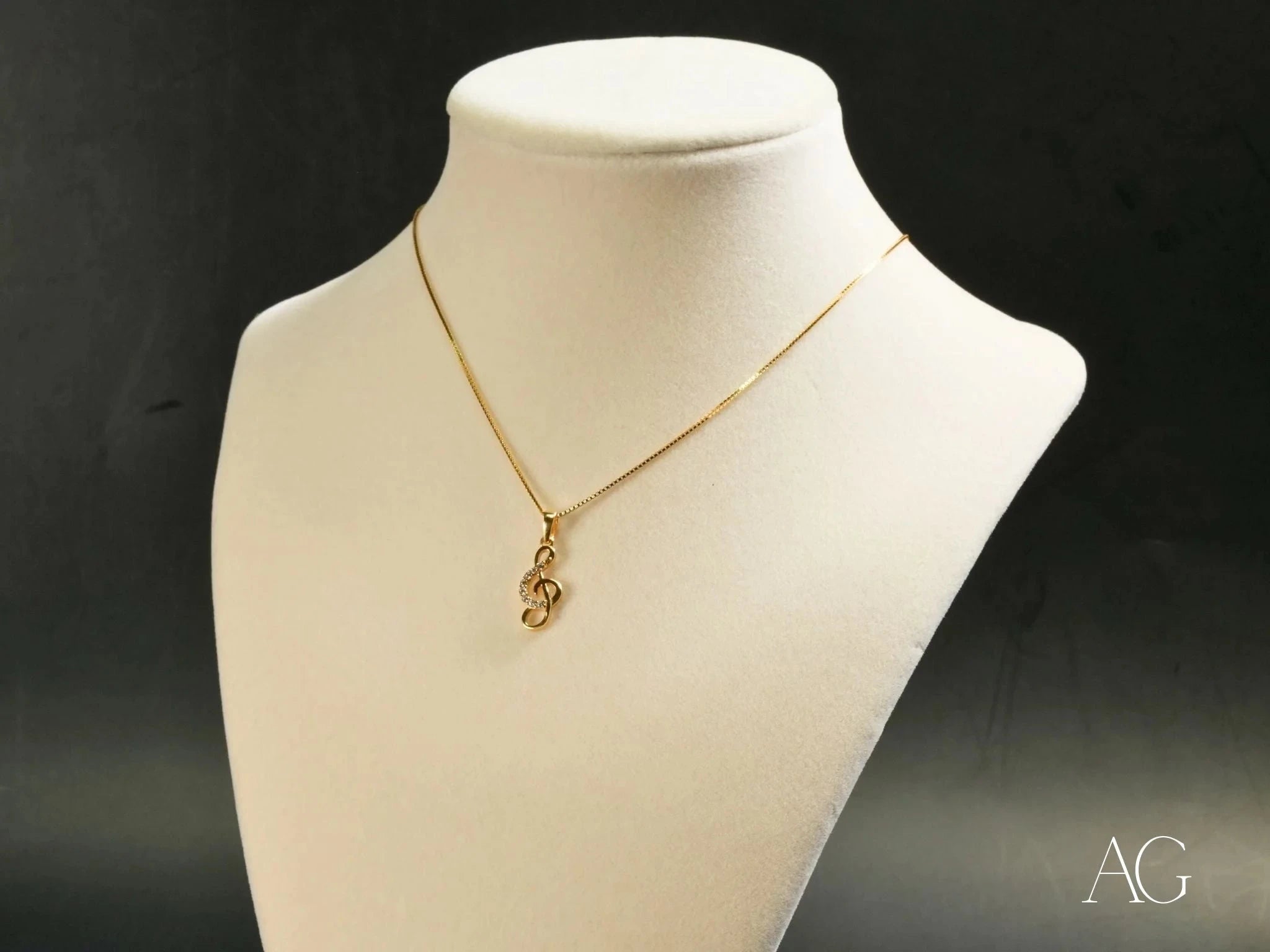 Harmonic Elegance Pendant Necklace - Sterling Silver Minimalist Jewelry for Women | Perfect for Everyday Wear, Date Nights & Special Occasions